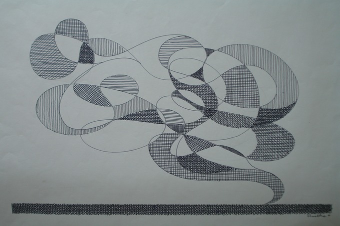 Abstract #1  1980's  (Pen & Ink)
