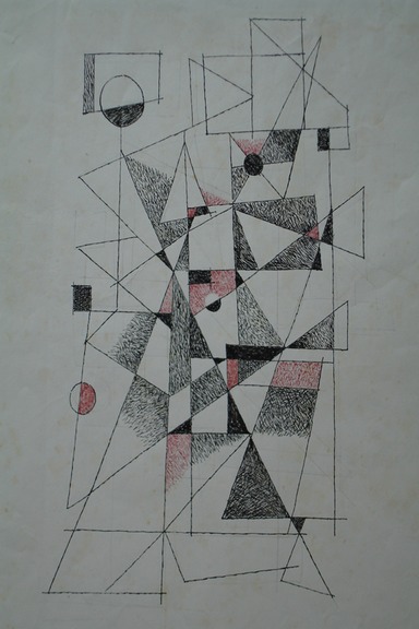 Abstract #4  1980's  (Pen & Ink)