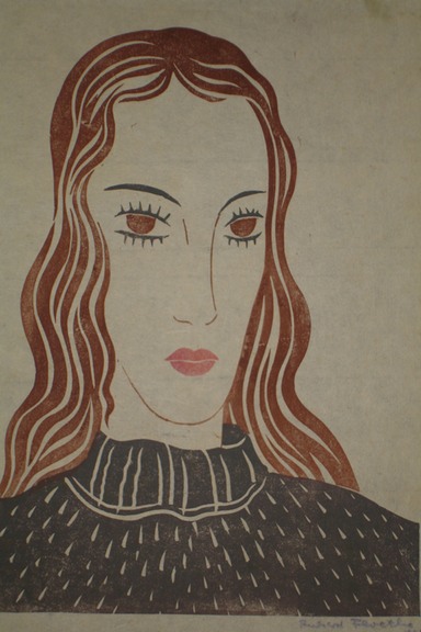 Dorothy in Blue (Silkscreen) 1936