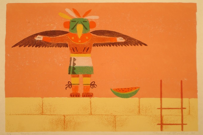 Eagle Cachina 1986 (Silkscreen)