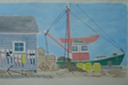 Martha's Vineyard #7 (Watercolor) 1956-57