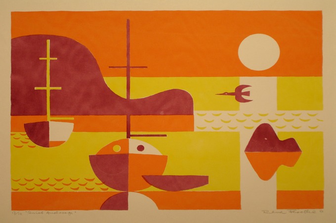 Quiet Anchorage 1981 (Silkscreen)