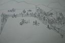 Rodeo Western Art  (Pen & Ink) 1957-59
