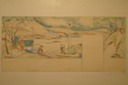 Wall Painting Design for International Press Exhibition Cologne, Germany 1927-28