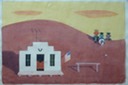 Watercolor Sketch "Watering Hole"  1980's