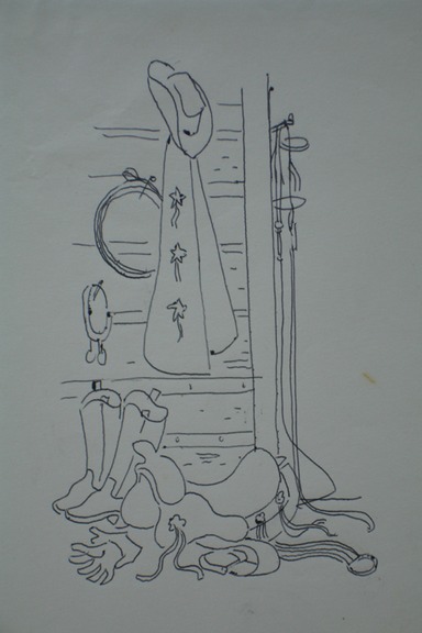 Western Wear (Pen & Ink) 1957-59