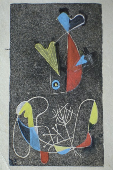 Woodcut-Water "The Reef" 1980